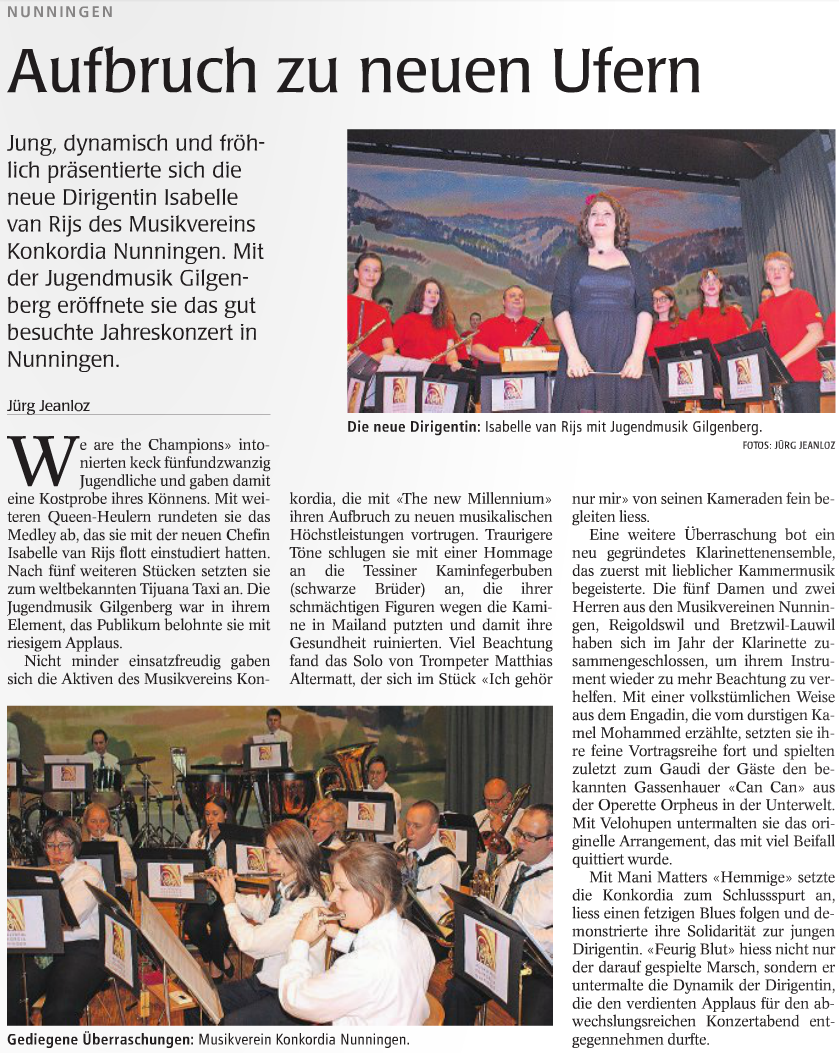 Wochenblatt für das Schwarzbubenland und das Laufental   Nr. 13   26. März 2015   Seite 13